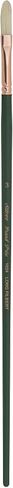 Silver Brush Limited 1032-3 Grand Prix Long Filbert Paintbrush for Oil Painting, Size 3, Long Handle in Saudi Arabia
