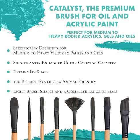 Princeton Catalyst Paintbrush, Size 4, Light Wood in Saudi Arabia