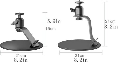 Stand Home Miniature Bedside Desktop Projector Shelf Conference Room Living Room Black Metal Universal Projector Stand Rotatable Projector Holder (Color : 1) (1 ) in Saudi Arabia