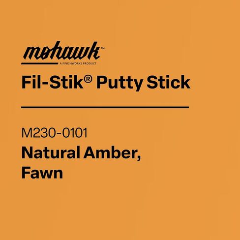 عصا تعبئة منتجات MOHAWK النهائية (Fil-Stik) لإصلاح الخشب (رمادي بلاتيني) - فرك على عصا حشو الشمع شبه الناعمة M230-0057 in Kuwait