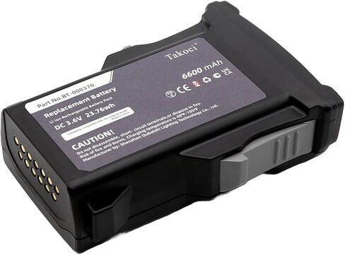 10 Pack 3.6V 6600mAh Li-ion MC93 MC9300 Bar Code Scanner Battery Compatible with MC930 MC930B MC930P MC93N0-G BT-000370 BT-000371 BTRY-MC93-FRZ-01 BTRY-MC93-STN-01 in Saudi Arabia