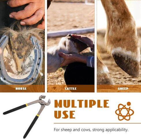 BESPORTBLE Hoof Trimming Pliers - Heavy-Duty Cattle and Sheep Hoof Cutter Lightweight and Portable Farrier Tool for Easy Care in Saudi Arabia
