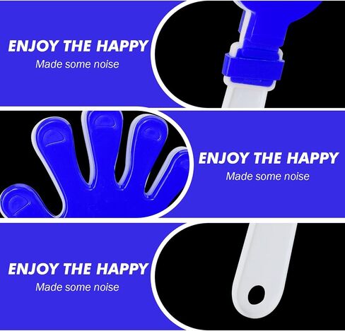 48 PCS Hand Clappers Noisemakers 7.5 بوصة Clappers Noisemakers Clappers Hand Clappers for Andies Game Football Events Sporting Events Supplies Dance Basketball Football Football (48) in Kuwait