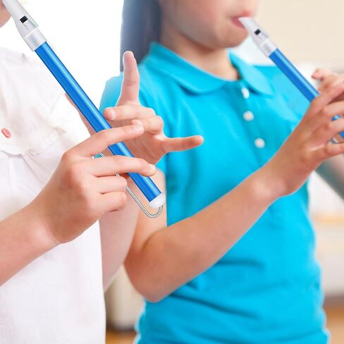 2 PCS Slide Whistle,toy whistle,musical toy, sibling fun, school carnivals, classroom activities. (Blue) in Saudi Arabia