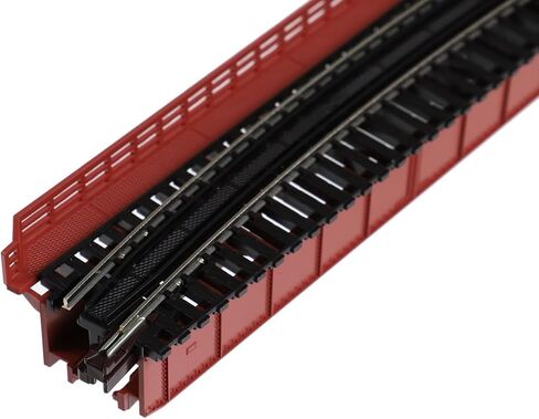 Kato USA ، Inc. N Curve Deck Single Track Girder Bridge ، Red ، KAT20470 in Saudi Arabia