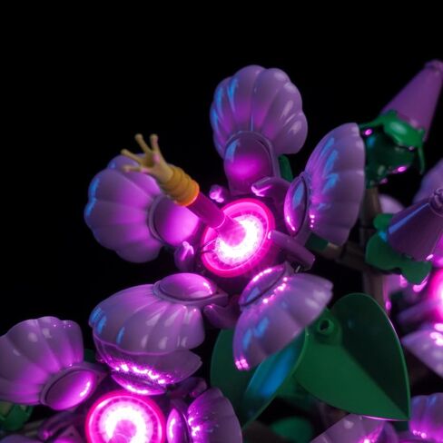 LED Lighting Compatible with Lego 10372 Hibiscus Flower Décor, Light Kit Compatible with Lego Botanicals Collection 10372, NOT Included The Model Set - JUST Lights in Saudi Arabia