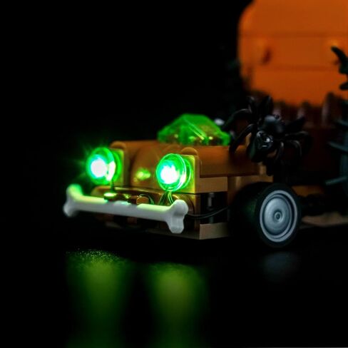 LED Lighting Compatible with Lego 40822 Jack-O'-Lantern Pickup Truck, Light Kit Compatible with Lego Halloween 40822,NOT Included The Model Set - JUST Lights in Saudi Arabia
