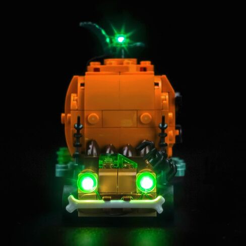 LED Lighting Compatible with Lego 40822 Jack-O'-Lantern Pickup Truck, Light Kit Compatible with Lego Halloween 40822,NOT Included The Model Set - JUST Lights in Saudi Arabia