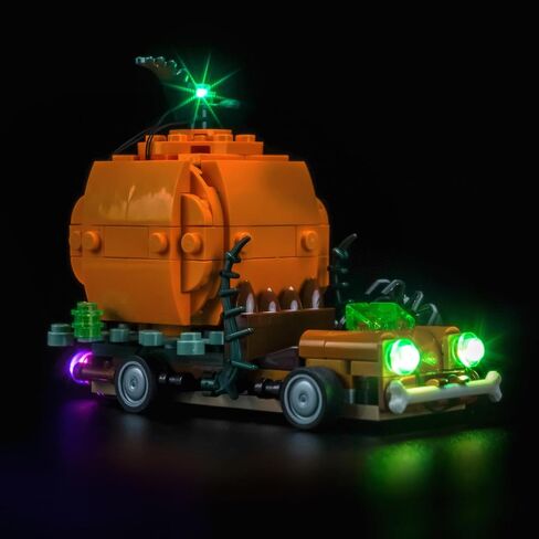 LED Lighting Compatible with Lego 40822 Jack-O'-Lantern Pickup Truck, Light Kit Compatible with Lego Halloween 40822,NOT Included The Model Set - JUST Lights in Saudi Arabia