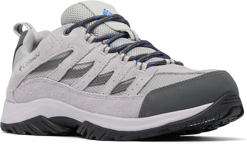 Columbia Men's Crestwood, Steam/Vivid Blue, 9.5 in Saudi Arabia