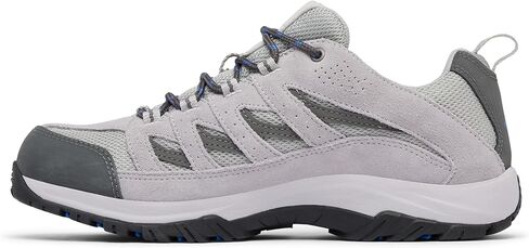 Columbia Men's Crestwood, Steam/Vivid Blue, 9.5 in Saudi Arabia