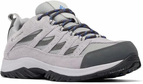 Columbia Men's Crestwood, Steam/Vivid Blue, 9.5 in Saudi Arabia