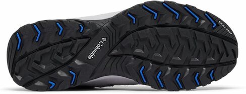 Columbia Men's Crestwood, Steam/Vivid Blue, 9.5 in Saudi Arabia