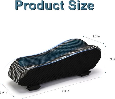 Office Chair Arm Rest Covers, Ergonomic Armrest Pads with Elbow Support Cushion for Computer, Gaming, and Desk Chairs (Set of 2, Mesh Cover) in Kuwait