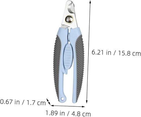 Dog Nail Clipper for Small Animals Ergonomic Paw Trimmer with Comfortable and Easy Nail Cutter for Kittens Puppies and Small Pets Convenient Pet Grooming Tool in Saudi Arabia
