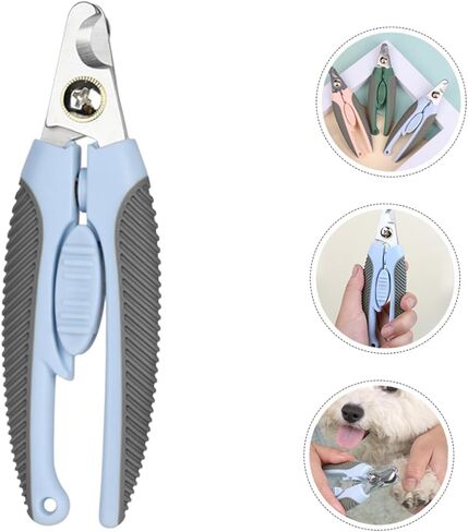 Dog Nail Clipper for Small Animals Ergonomic Paw Trimmer with Comfortable and Easy Nail Cutter for Kittens Puppies and Small Pets Convenient Pet Grooming Tool in Saudi Arabia