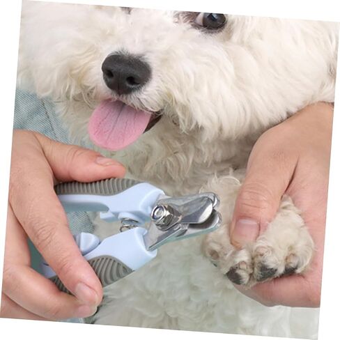 Dog Nail Clipper for Small Animals Ergonomic Paw Trimmer with Comfortable and Easy Nail Cutter for Kittens Puppies and Small Pets Convenient Pet Grooming Tool in Saudi Arabia