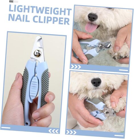 Dog Nail Clipper for Small Animals Ergonomic Paw Trimmer with Comfortable and Easy Nail Cutter for Kittens Puppies and Small Pets Convenient Pet Grooming Tool in Saudi Arabia