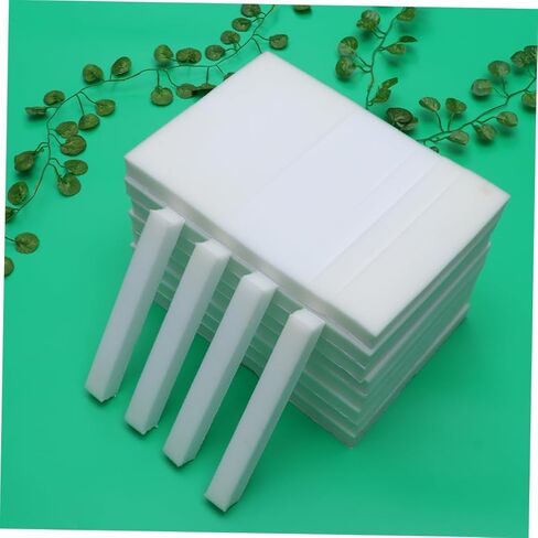 50pcs شرائح إسفنجة واقية من اللازماء للأقنعة مريحة ملحقات حصيرة الوجه للرجال والنساء للتنفس وسهلة الإمدادات البيضاء in Kuwait