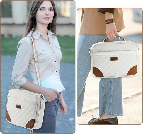 Bible Cover for Men-Bible Case for Women-Medium Bible Bags and Totes-Large Bible Carrying Case-Bible Carrier with Shoulder Strap,Detachable Pen Loops for Bible Accessories,Gift Men Women in Saudi Arabia