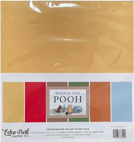 Echo Park Paper Winnie the Pooh Solids Kit in Saudi Arabia