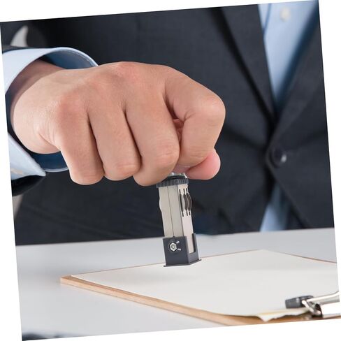 Gadpiparty Metal Date Rolling Stamp Lold For Datise Date Marking Handheld Design Office و Home Use Easy to Office Tool in Kuwait