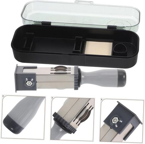 Gadpiparty Metal Date Rolling Stamp Lold For Datise Date Marking Handheld Design Office و Home Use Easy to Office Tool in Kuwait