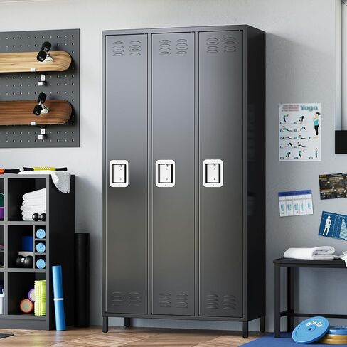 Metal Storage Cabinet,9 Doors Locker Shelf Metal Lockers for Employees,Locking Storage Cabinet,Home Office Storage for Home, School,Gym in Kuwait