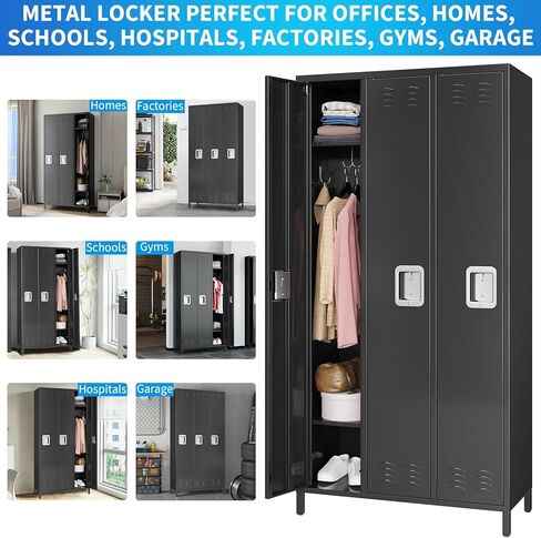 Metal Storage Cabinet,9 Doors Locker Shelf Metal Lockers for Employees,Locking Storage Cabinet,Home Office Storage for Home, School,Gym in Kuwait