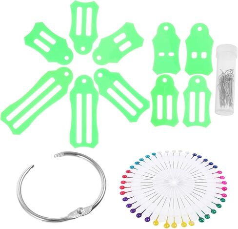 SEWACC Bias Tape Maker Set for DIY Sewing and Quilting Fabric Folding Tool for Crafting and Binding Includes Pin for Home Use and Creative Projects in Saudi Arabia