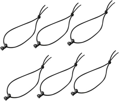 15Pcs Elastic String Hook Fastener Buckle Elastic Rope Clips for Outdoor Indoor Use Wear Resistant Multipurpose Cord Straps in Saudi Arabia