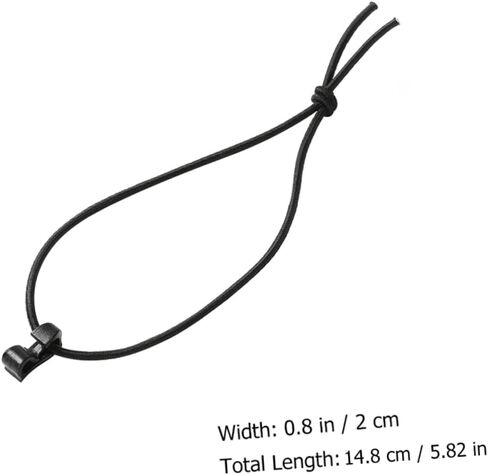 15Pcs Elastic String Hook Fastener Buckle Elastic Rope Clips for Outdoor Indoor Use Wear Resistant Multipurpose Cord Straps in Saudi Arabia