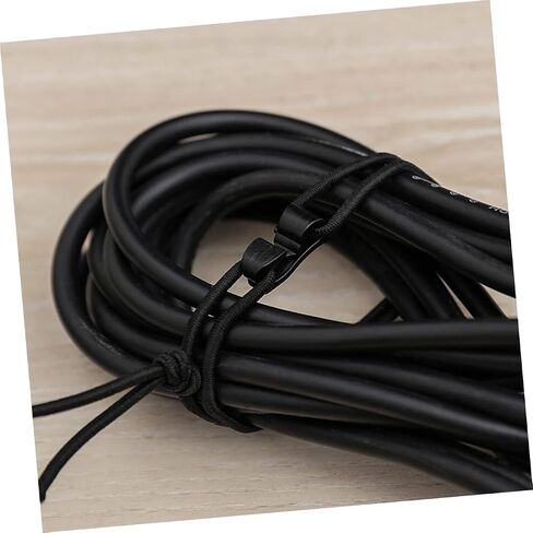 15Pcs Elastic String Hook Fastener Buckle Elastic Rope Clips for Outdoor Indoor Use Wear Resistant Multipurpose Cord Straps in Saudi Arabia