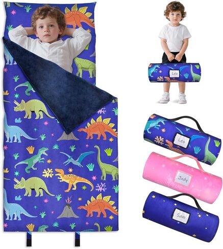 حصيرة قيلولة صغيرة مع حقيبة نوم للوسادة للأطفال والفتيان والبنات أكياس ناعم ناع in Kuwait