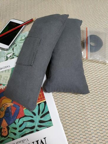 Office Chair Arm Pads Soft & Comfortable Elbow Rest & Forearm Support 100% Cotton Filled Armrest Pads for Desk,Computer & Gaming Ergonomic Elbow Pad Multifunctional Rest Cushion 2 Pack in Saudi Arabia