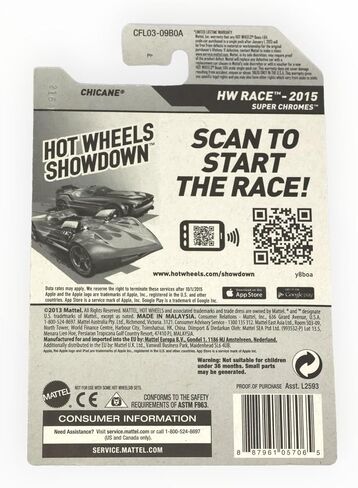 2015 Hot Wheels Treasure Hunt Hw Race 162/250 - Chicane in Saudi Arabia