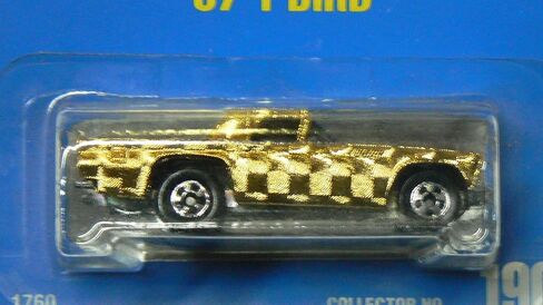 Hot Wheels 57 T-Bird 190 Gleam Team Blue Card 1991 in Saudi Arabia