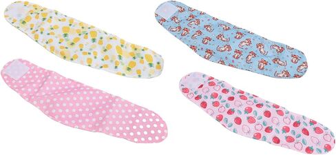 Pomya Dog Diapers Male ، Male Dog Belly Band Band يمكن إعادة استخدامه الأنيق المريح 4pcs لرعاية ما بعد الجراحة (L) in Saudi Arabia