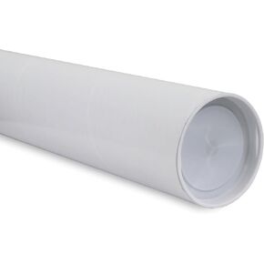 MagicWater Supply Mailing Tube - 3 in x 12 in - White - 6 Pack - for Shipping and Storage of Posters, Arts, Crafts, and Documents in Kuwait