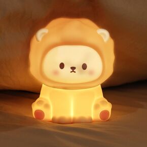 KinYiLO Cute Nursery Night Light for Kids, Cute Duck Nursing Lamp for Baby,Toddlers, Soothing Lamp for Bedroom/Bedside, Rechargeable Battery,30 Min Timer in Kuwait