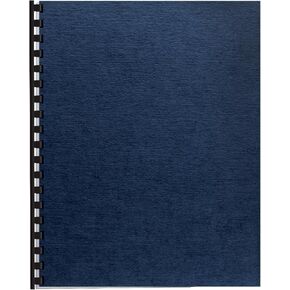 Fellowes® Linen Classic Presentation Covers, 8 1/2" 11", Navy, Pack of 200 in Kuwait