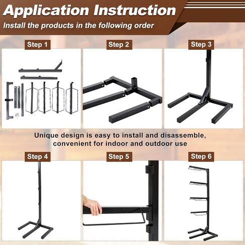 Abbylike 4 Tier Saddle Rack للخيول ، 6.38 قدم وسادة السرج الثقيلة حامل ثقيلة بطانية تخزين Tack Stage in Saudi Arabia