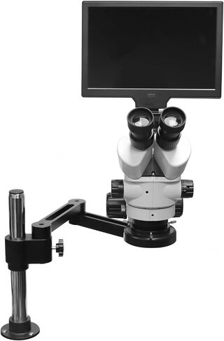 MH05B Jewelry Engraving Precision Stereoscopic Microscope 7 * 45X with Screen, Binocular Microscope,Jewelry Tools in Saudi Arabia