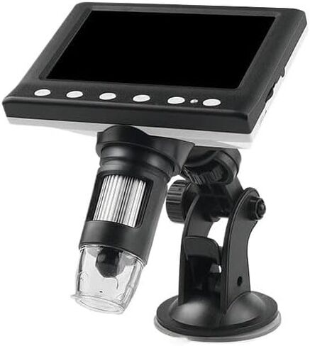 DM7C-B1 50-1000X Digital Zooming Microscope 1-Million Pixel Industrial Electronic Microscope with 4.3-inch Screen in Saudi Arabia