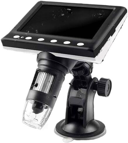 DM7C-B1 50-1000X Digital Zooming Microscope 1-Million Pixel Industrial Electronic Microscope with 4.3-inch Screen in Saudi Arabia