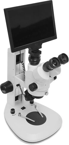 Jewelry Engraving Precision Stereoscopic Microscope MS04B 7 * 45X with Screen,Binocular Microscope,Jewelry Tools in Saudi Arabia