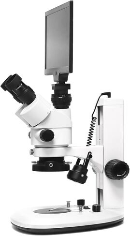 Jewelry Engraving Precision Stereoscopic Microscope MS04B 7 * 45X with Screen,Binocular Microscope,Jewelry Tools in Saudi Arabia