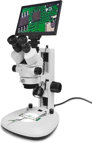 Jewelry Engraving Precision Stereoscopic Microscope MS04B 7 * 45X with Screen,Binocular Microscope,Jewelry Tools in Saudi Arabia