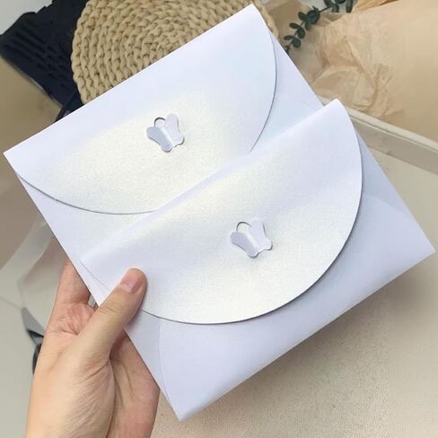 Klmnop White Pearl Shimmer Cardstock 12x12, 40 Sheets 250gsm/92Ib Double-sided Shiny Pearlescent Paper Cardstock, Metallic Paper for Invitations, Card Making and DIY Craft(White) in Saudi Arabia