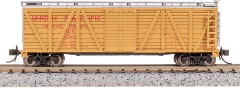 Broadway Limited 8456 40' Wood Stock Car, UP 49143, Cattle Sounds, N Scale in Saudi Arabia